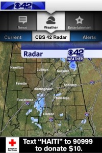 cbs42 app weather